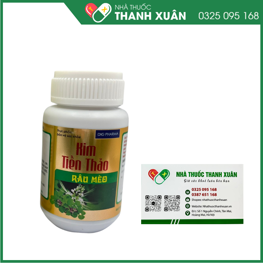 Cao khô kim tiền thảo hỗ trợ điều trị sỏi thận
